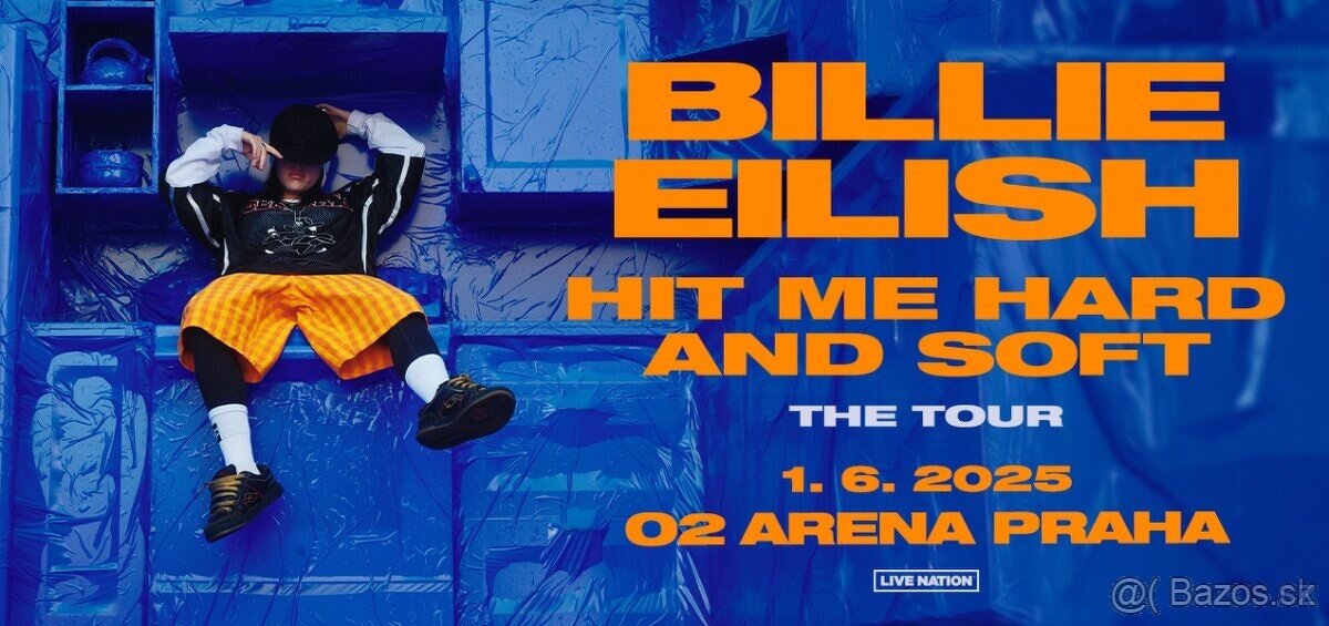 PREDÁM 2x lístok na Billie Eilish Praha, písať MAIL