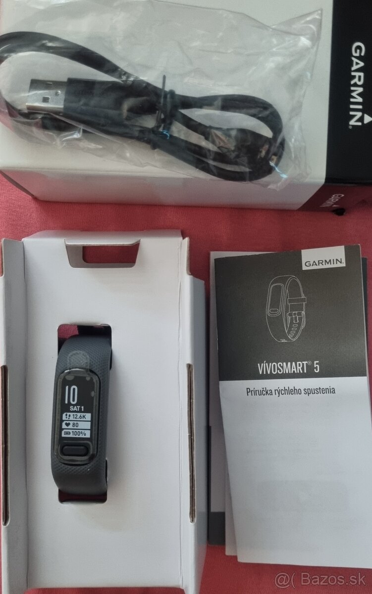 Predám Garmin Vivosmart 5 - Cierny L