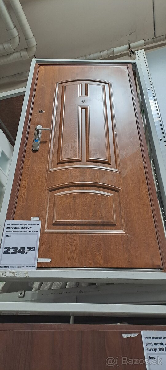 Predám vchdove dvere 90 prave