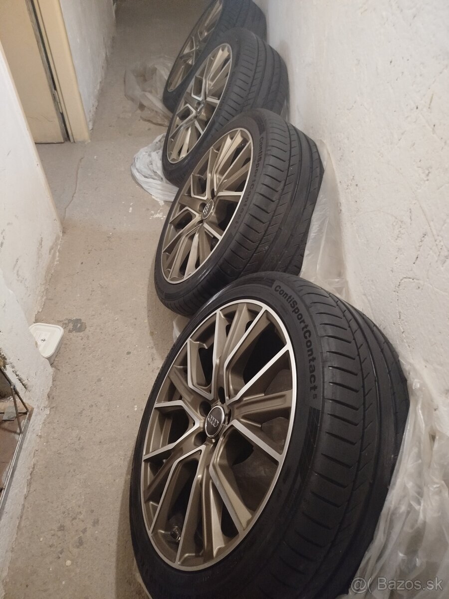 5x112 R20 + pneu 255/40 R20 Continental