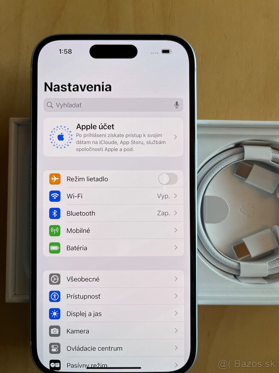 iPhone 15 Blue 128GB