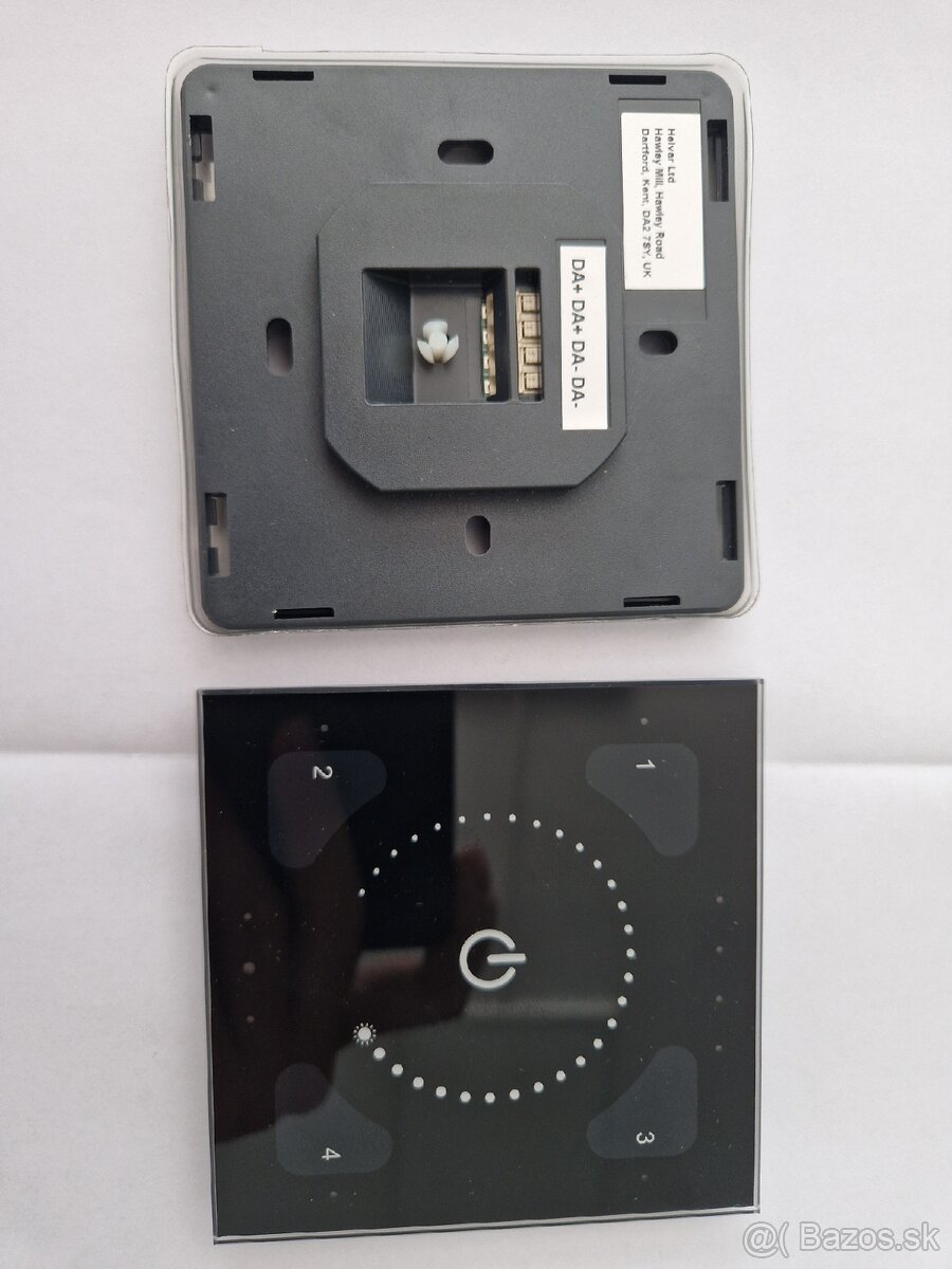 Helvar DALI prvky repeater, power relay a controlor