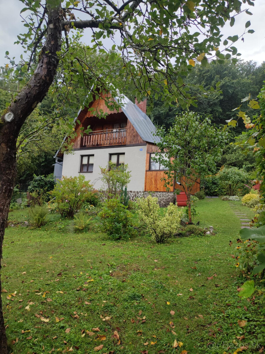 Predám - murovanú chatu - pri obci Veľká Lodina