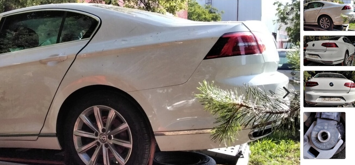 predám DVERE Volkswagen Passat B8 2.0 TDi 2017 facelift