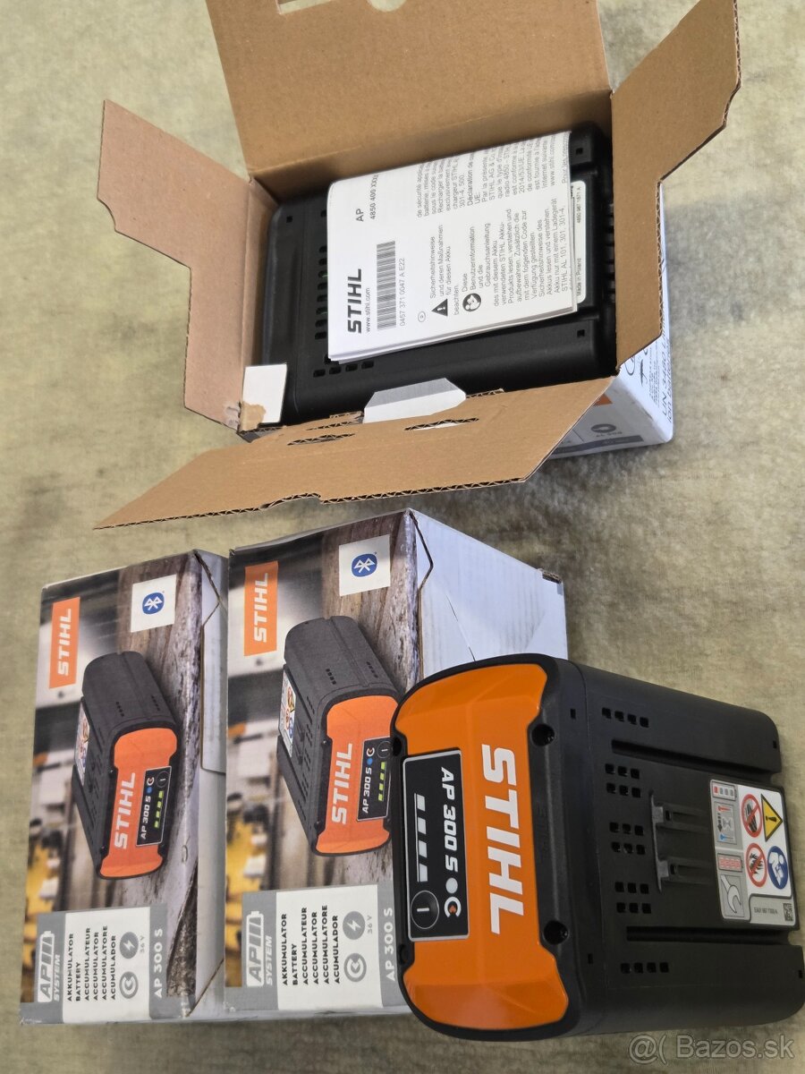Stihl baterie AP 300 S original zaruka
