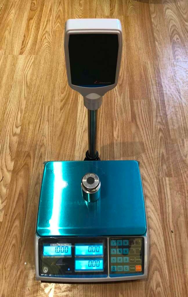 Obchodná váha do 15 kg ciachovaná –nová