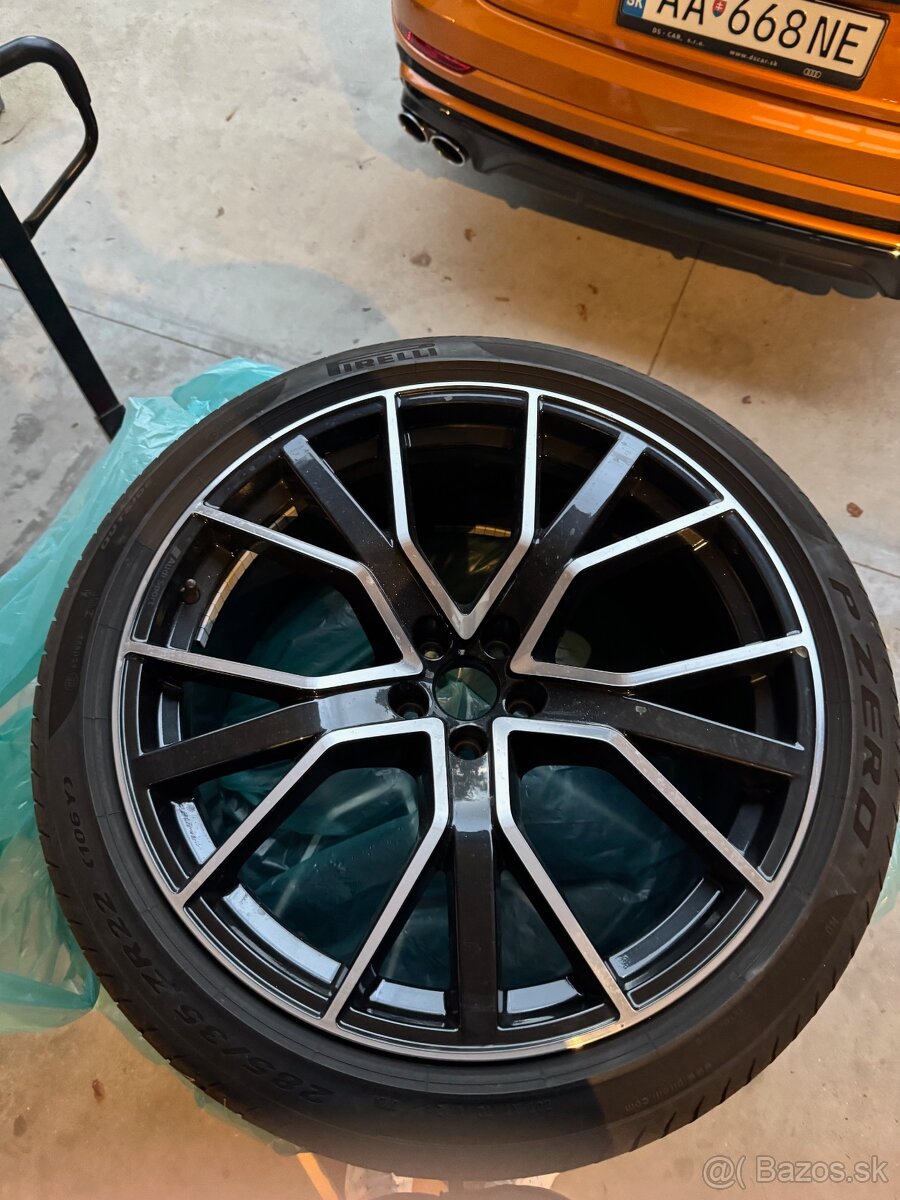 Predám originálne disky s pneumatikami Pirelli P-Zero