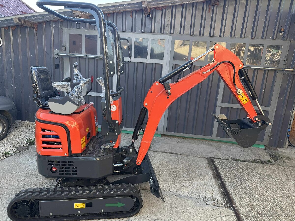 Minibager 1290kg - YANMAR motor 3 válec