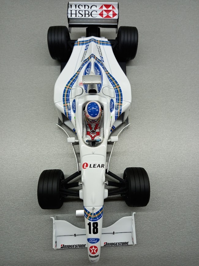 F1 STEWART FORD SF2 1998 BARRICHELLO HOTWHEELS 1:18