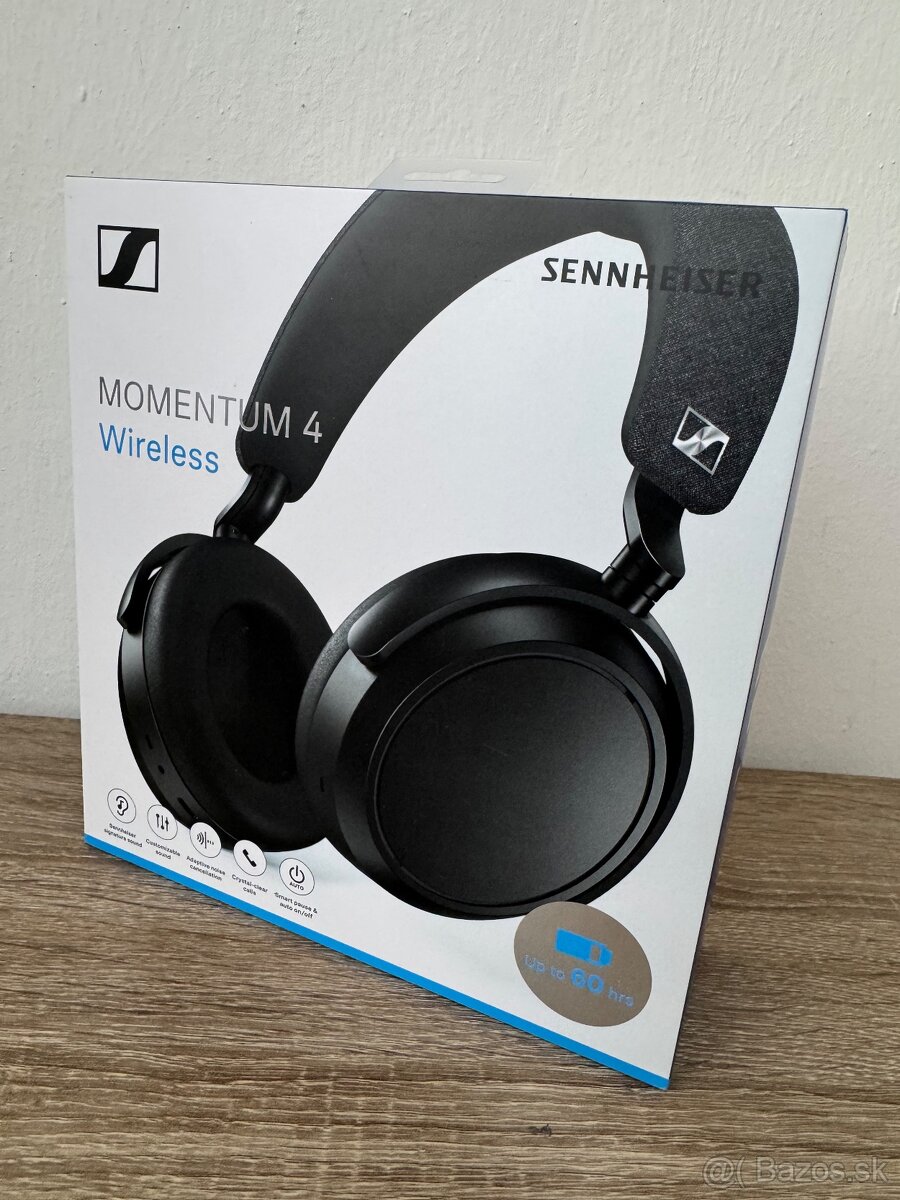 Nové, iba rozbalené slúchadlá Sennheiser Momentum 4 Wireless