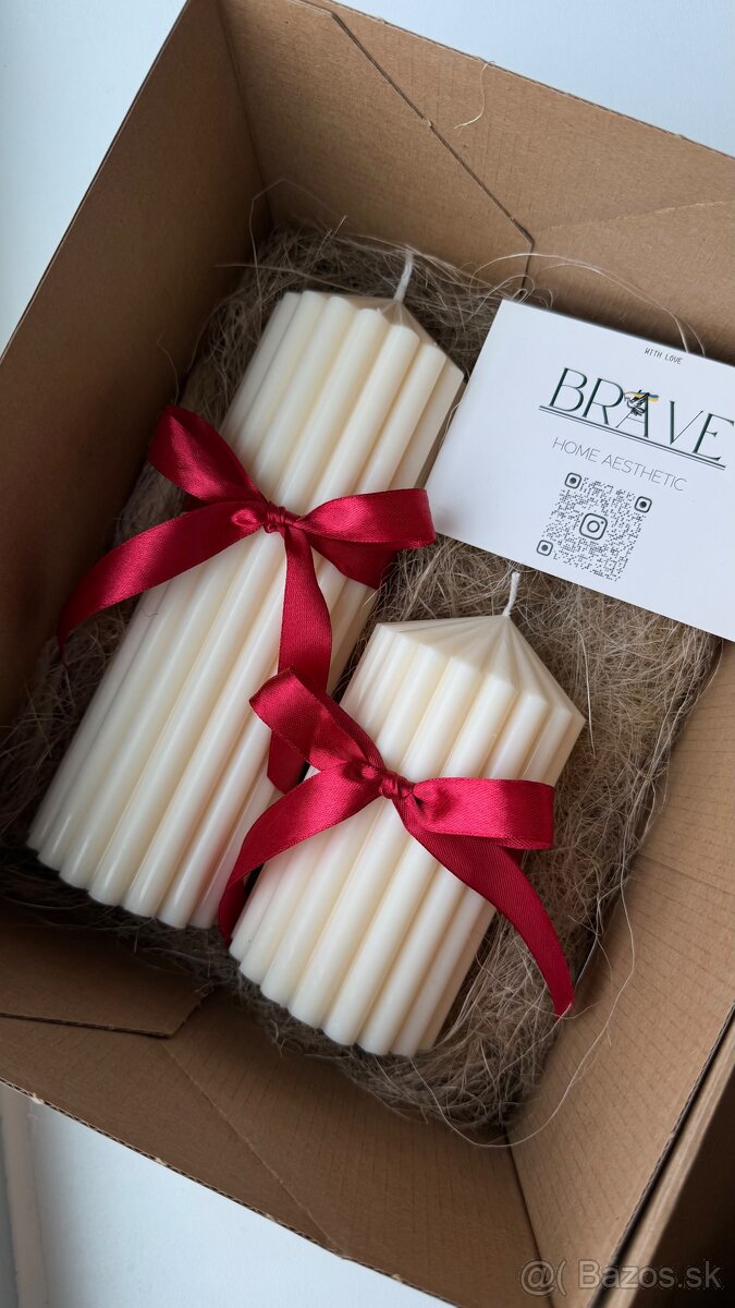 Sada sójových sviečok