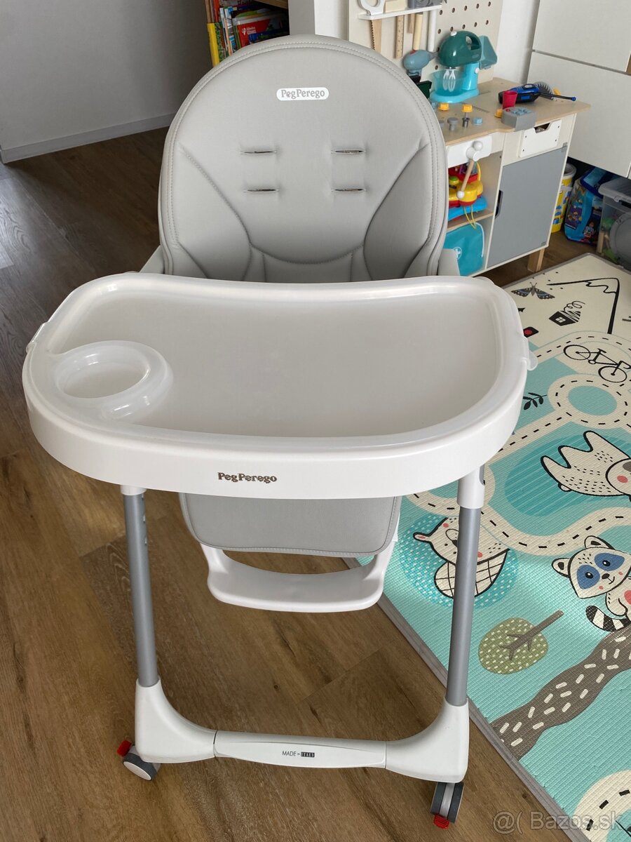PegPerego detská stolička na jedenie