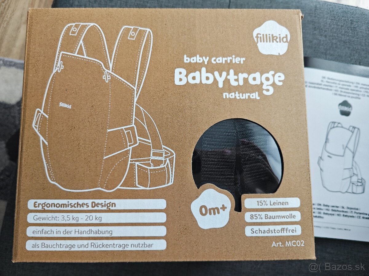 Úplne nový nosič pre deti