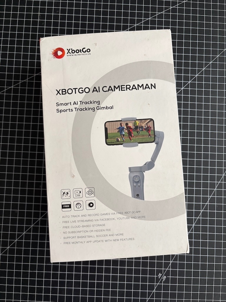 XbotGo AI Cameraman – AI stabilný gimbal