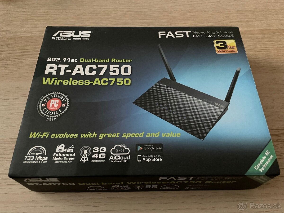 WiFi router ASUS RT-AC750