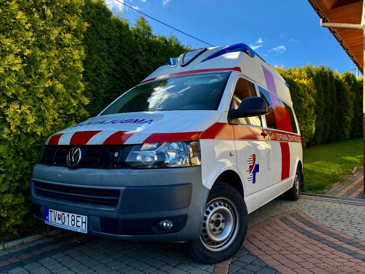 Sanitné vozidlo Volkswagen Transporter SC RZP