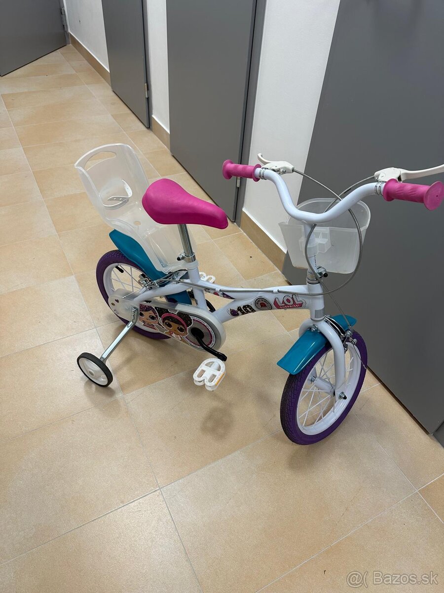 DINO Bikes - Detský bicykel 14" 614GLOL - LOL 2020