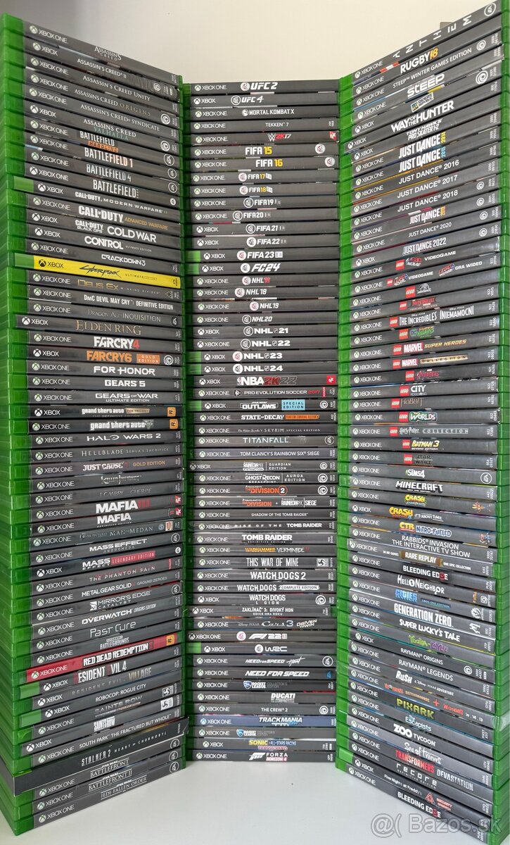 HRY na XBOX ONE a SERIES X (4+1 alebo 6+2 ZDARMA)