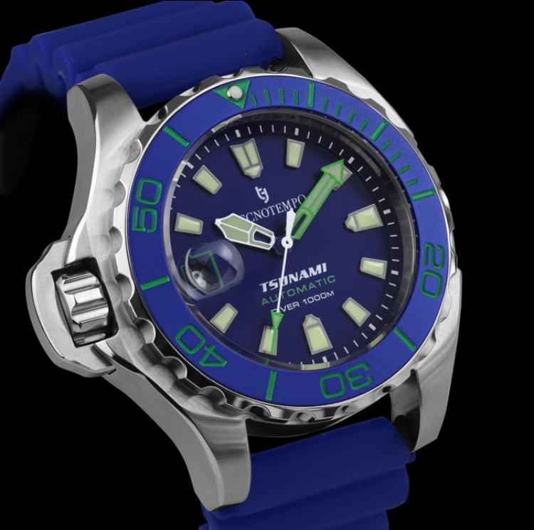 Tecnotempo - Professional Diver 1000M "Tsunami" - Limited