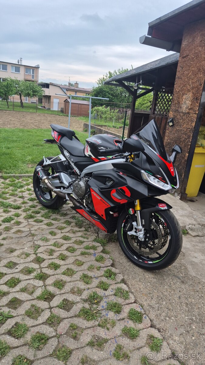 Ladene vyfukove zvody aprilia rs660