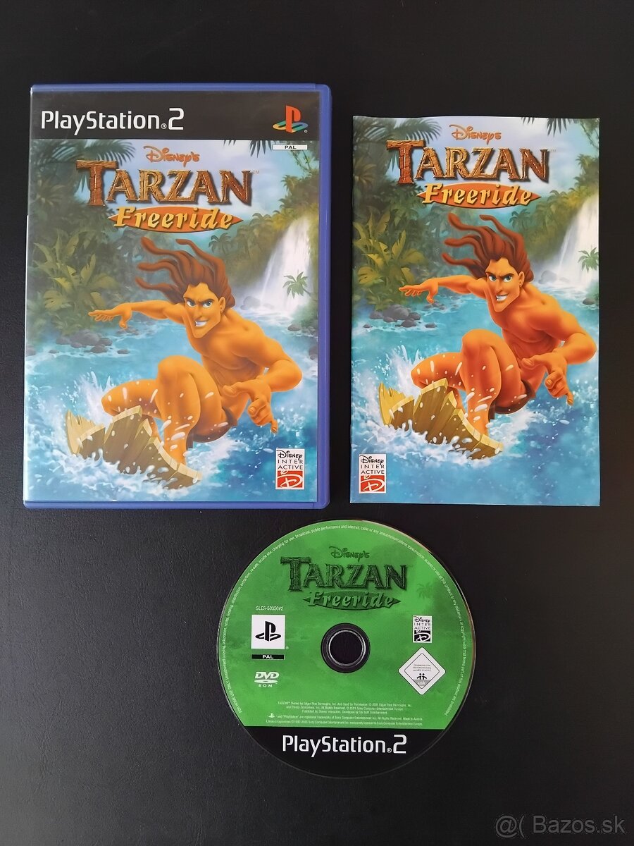 Hra pre PS2 - Disney's Tarzan Freeride