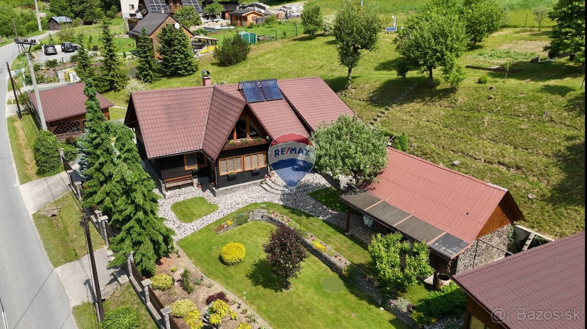 Rozprávkový rodinný dom (chalupu) v prírodnom štýle - Lazy