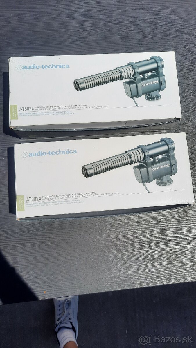 NOVÉ mikrofóny Audio-Technica AT8024 – 2 ks