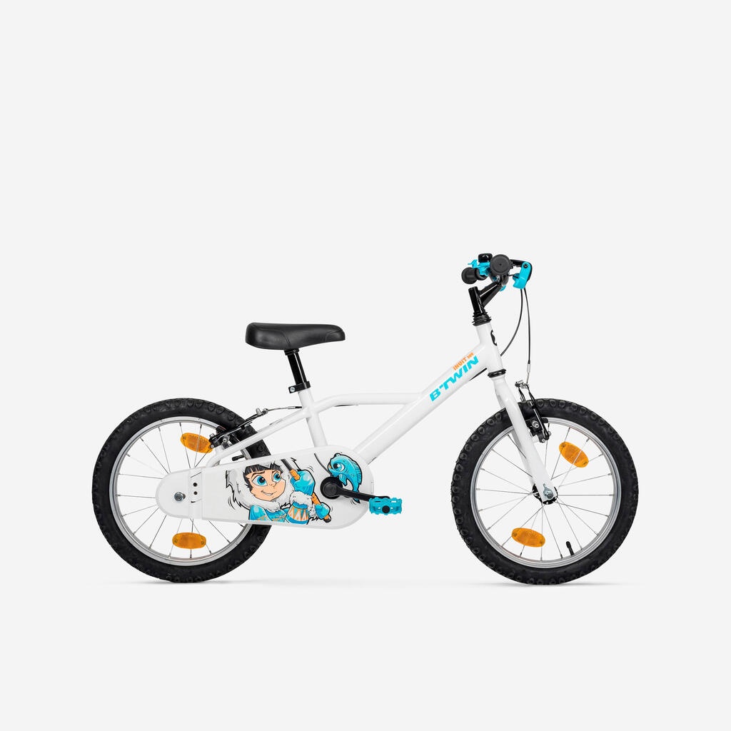 16-palcový bicykel pre deti od 4 do 6 rokov