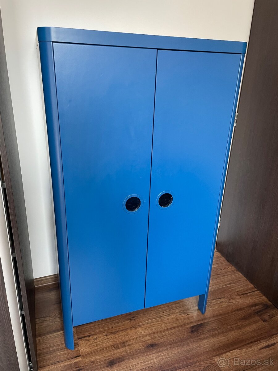 Skriňa Ikea Busunge modra