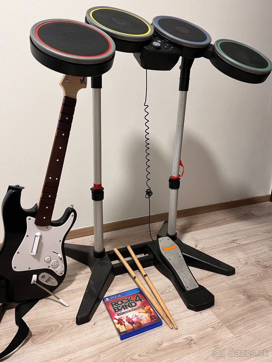 Rock Band 4 – kompletná sada s nástrojmi (PS4)