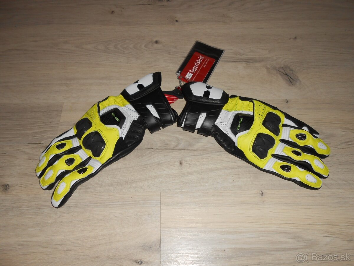 Predam nove krasne kozene moto rukavice IXS RS 200