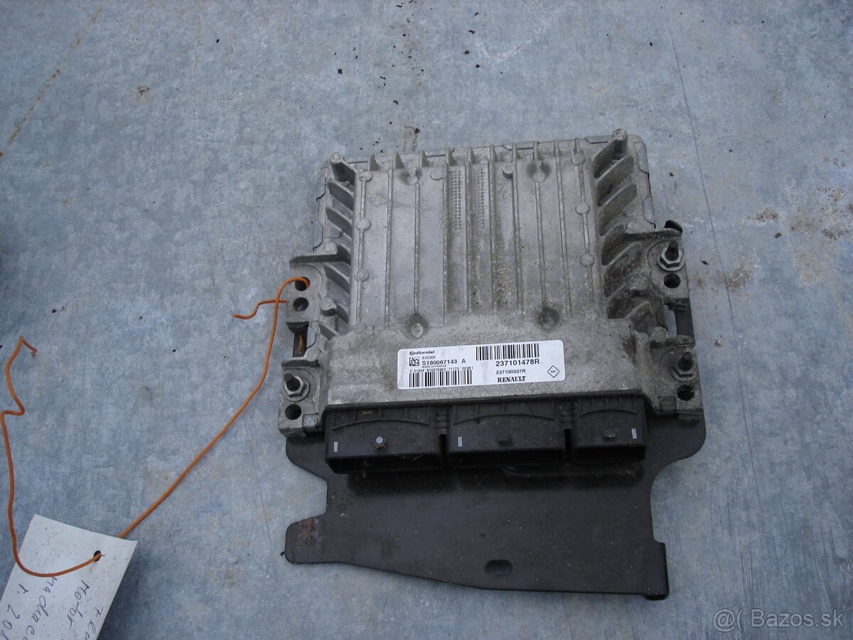 Renault Fluence - riadiaca jednotka