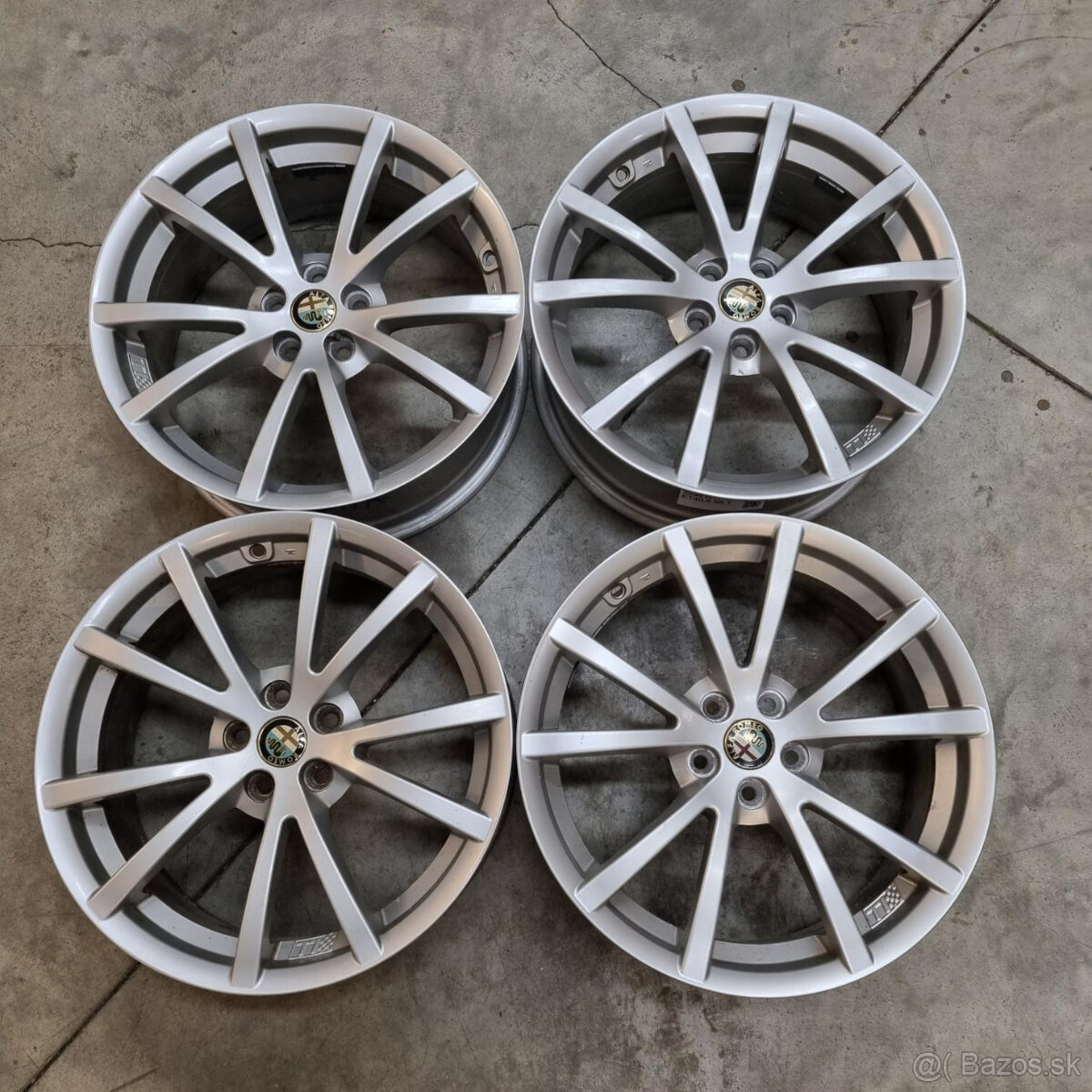 Hliníkové disky 5x98 R17 7J ET40.5