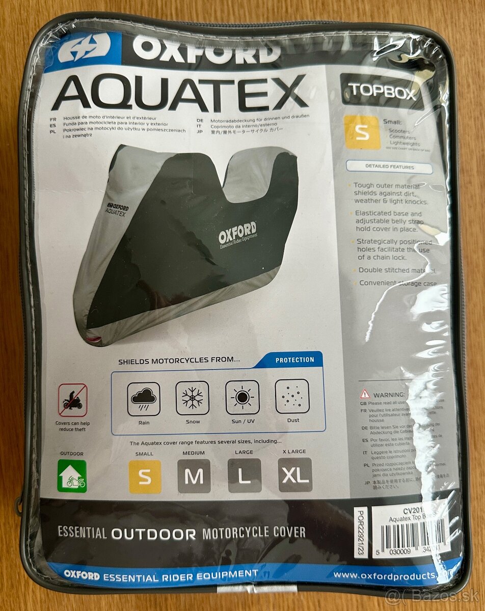 Plachta Oxford Aquatex - TopBox S