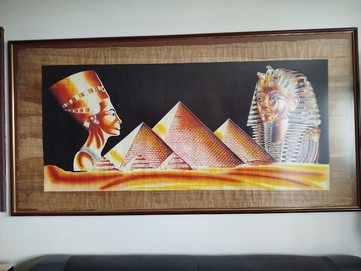 Egyptský papyrus - obraz