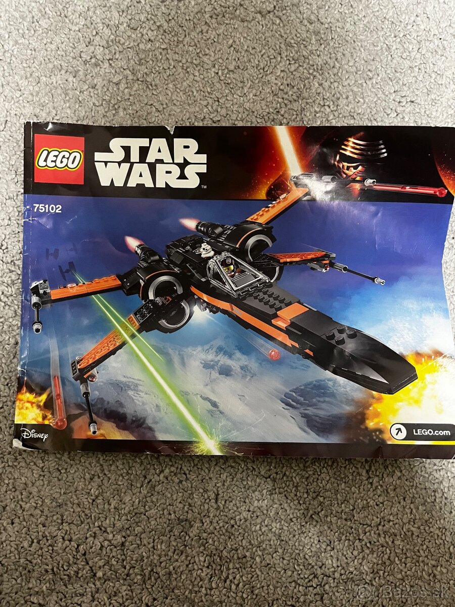 2x Lego Star Wars X-wing fighter
