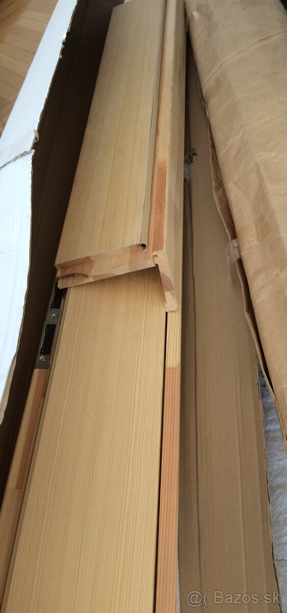 Obložkové zárubne - drevené, falcované, nastaviteľné