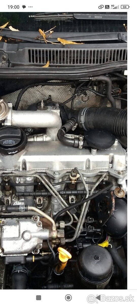 Predám motor škoda Octavia 1.9 TDI 66 kv 81kv