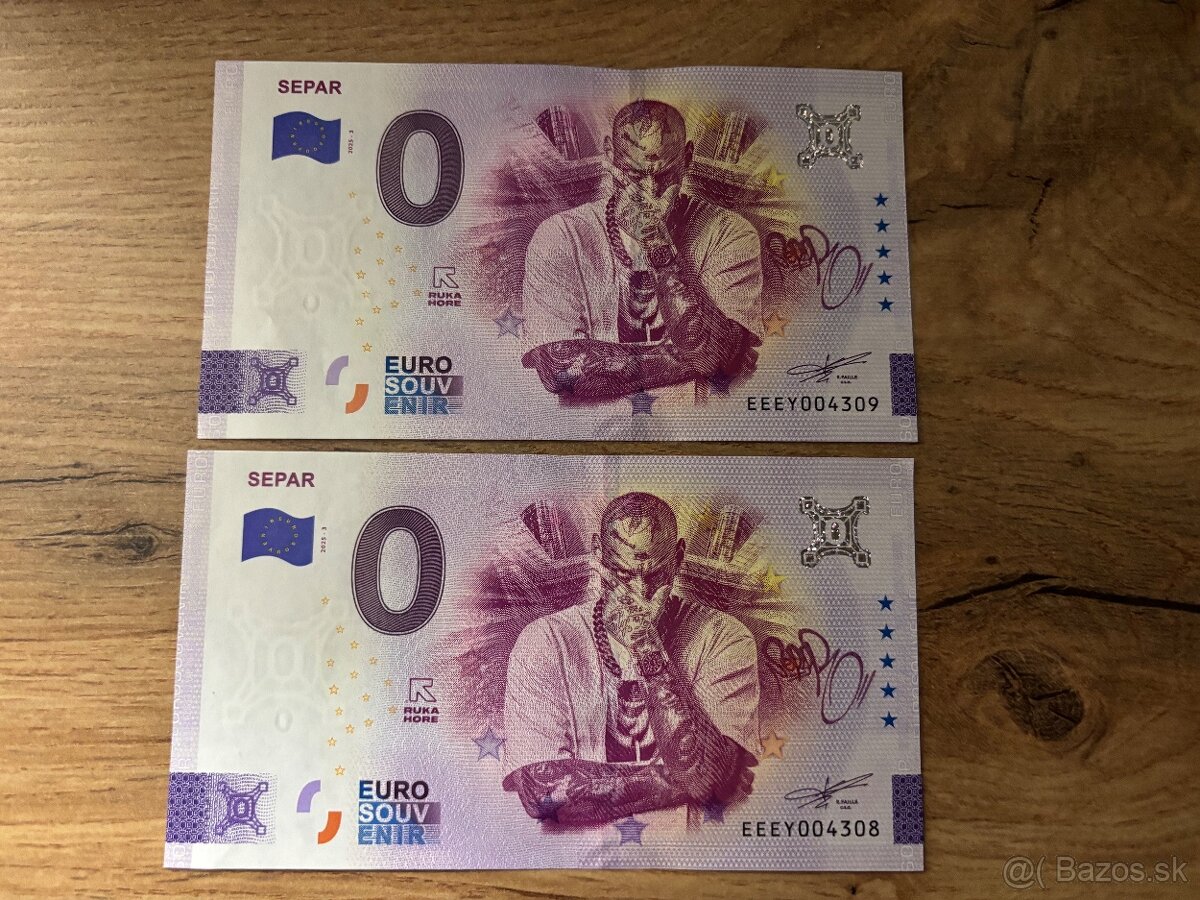 0€ bankovky