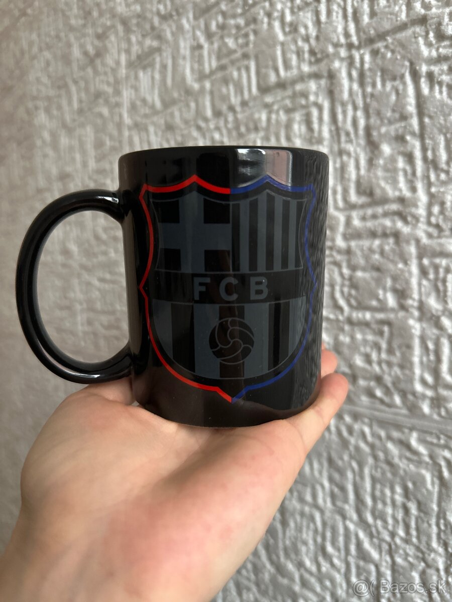 Originálne futbalové hrnčeky FC Barcelona – 2 ks