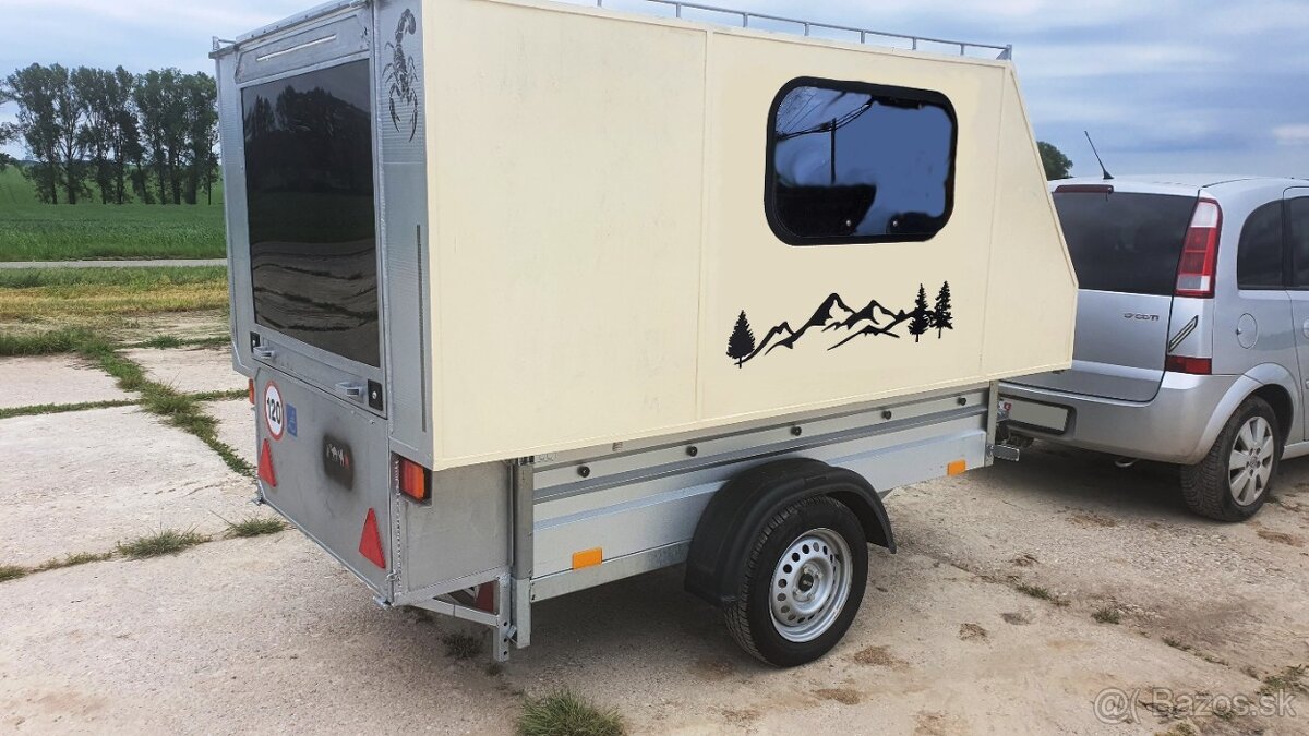 Mini karavan - nádstavba