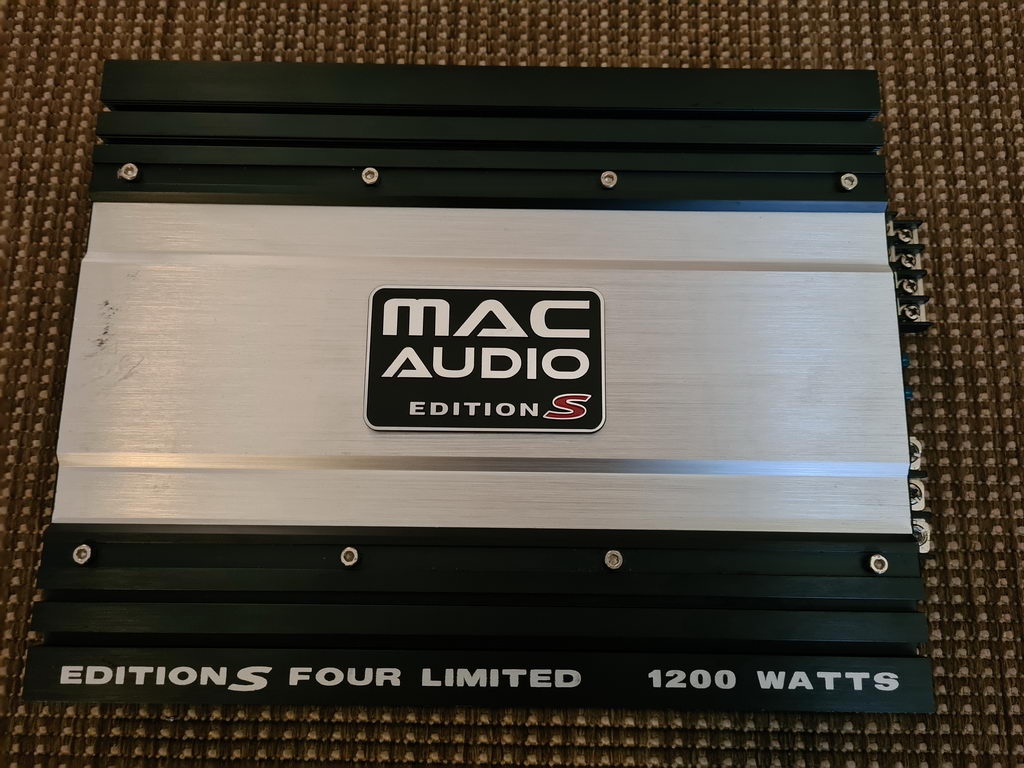 4 kanálový zosilňovač MAC Audio Edition S
