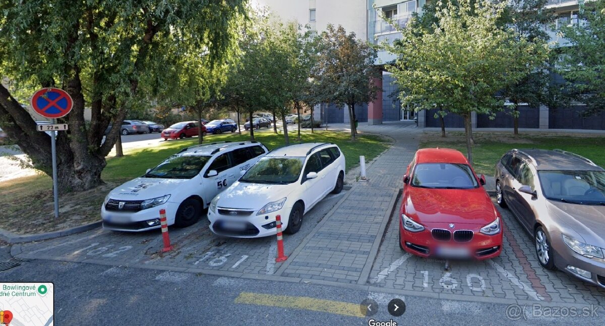 Prenajom parkovacieho miesta - Tomasikova 50/C