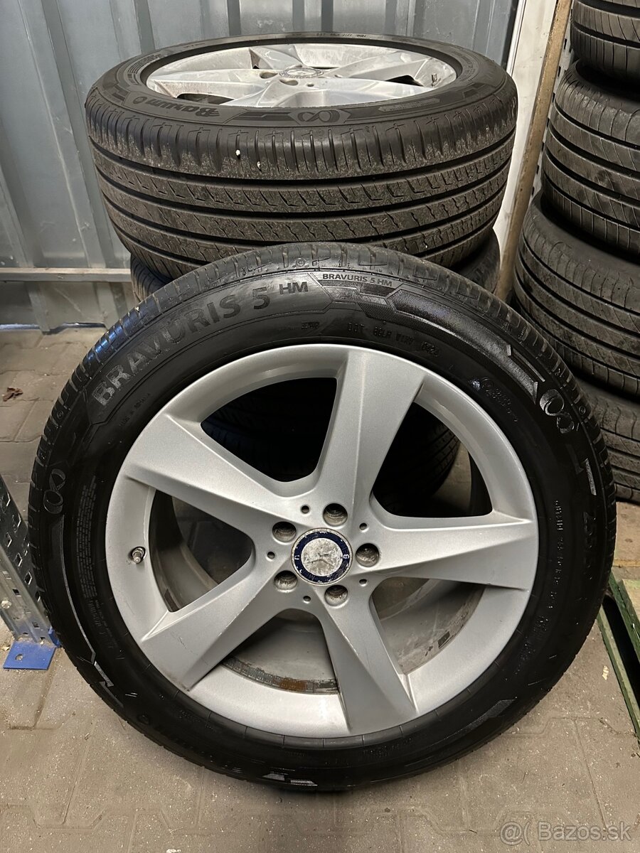 Orig.disky 19" MERCEDES 5x112 + letne pneumatiky 255/50R19