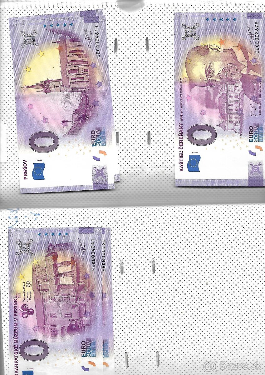 0 euro bankovky 2021