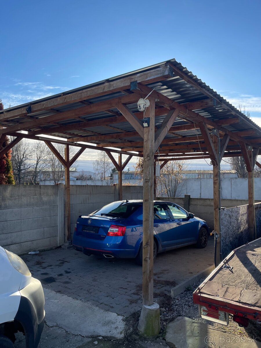Altánok, prístrešok na dodávku š450 v300 d800