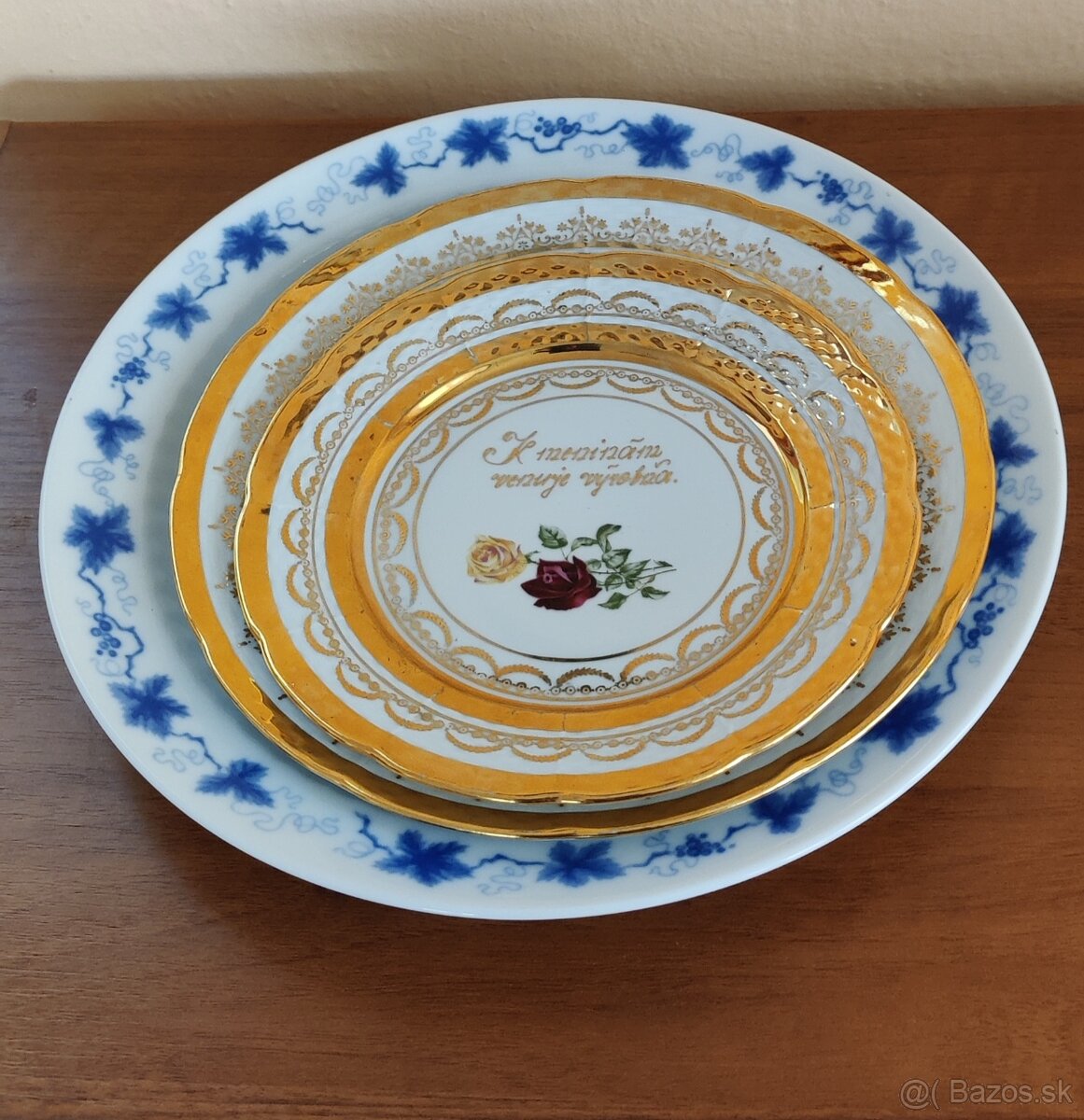 Servírovacie taniere, jubilejné taniere