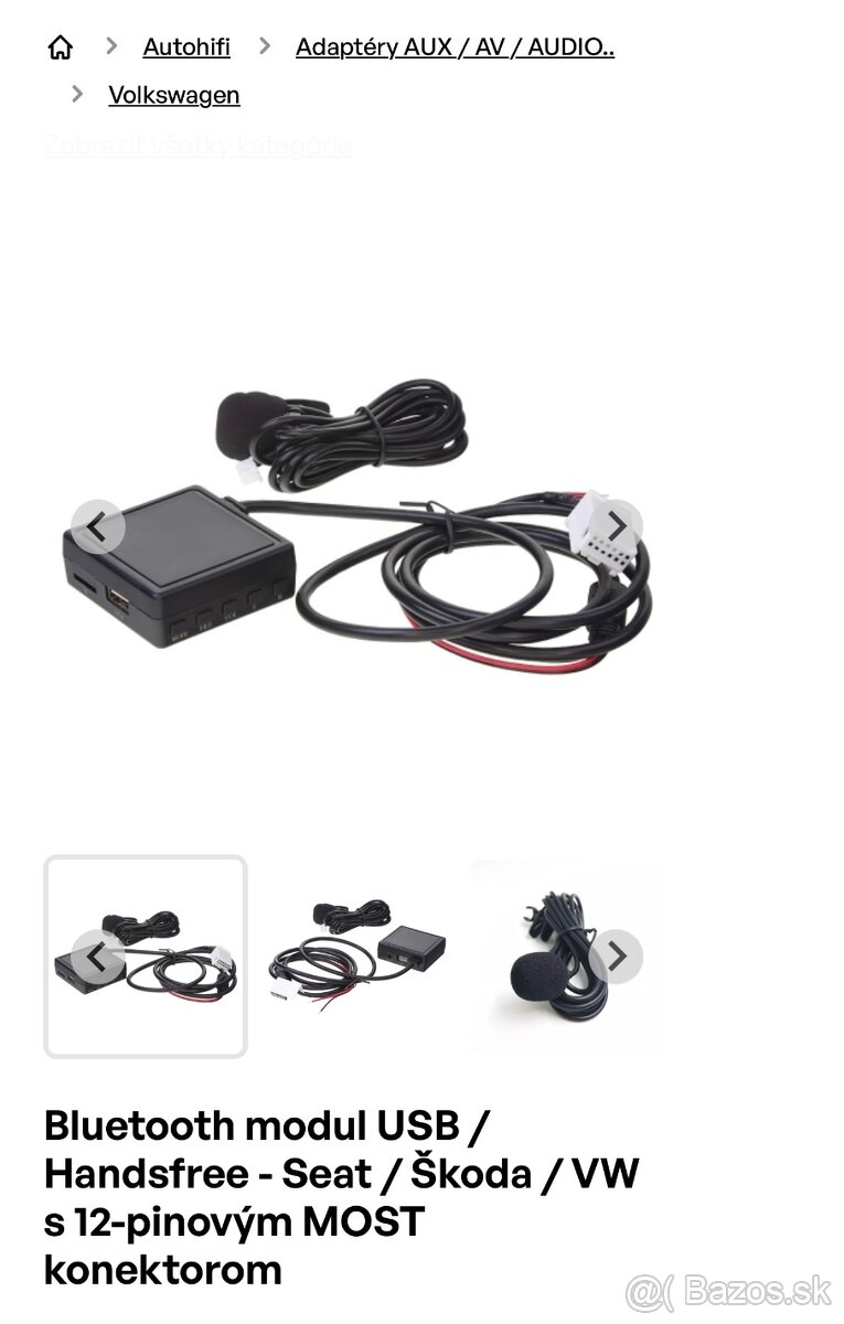 Bluetooth Modul Skoda Seat VW