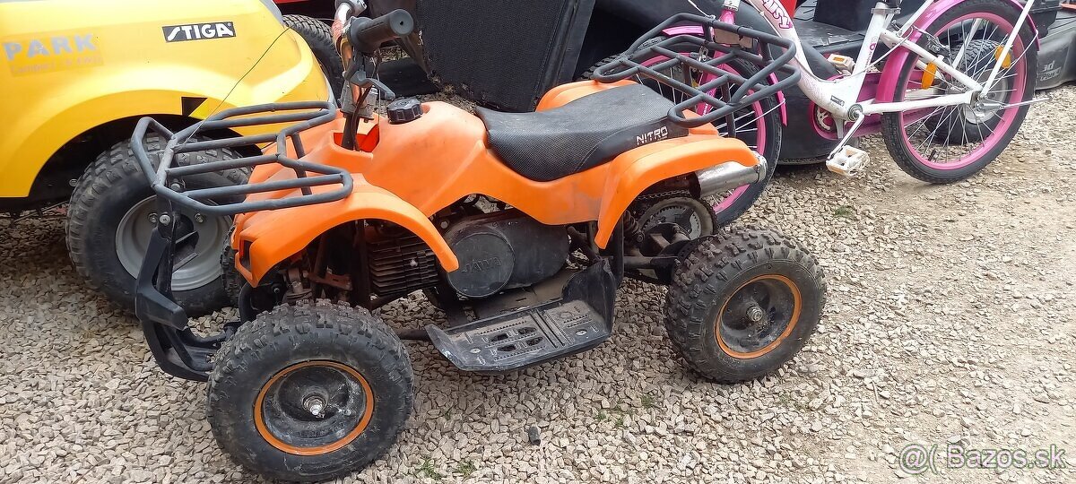 Predám decku stvorkolku s motorom Babeta 210