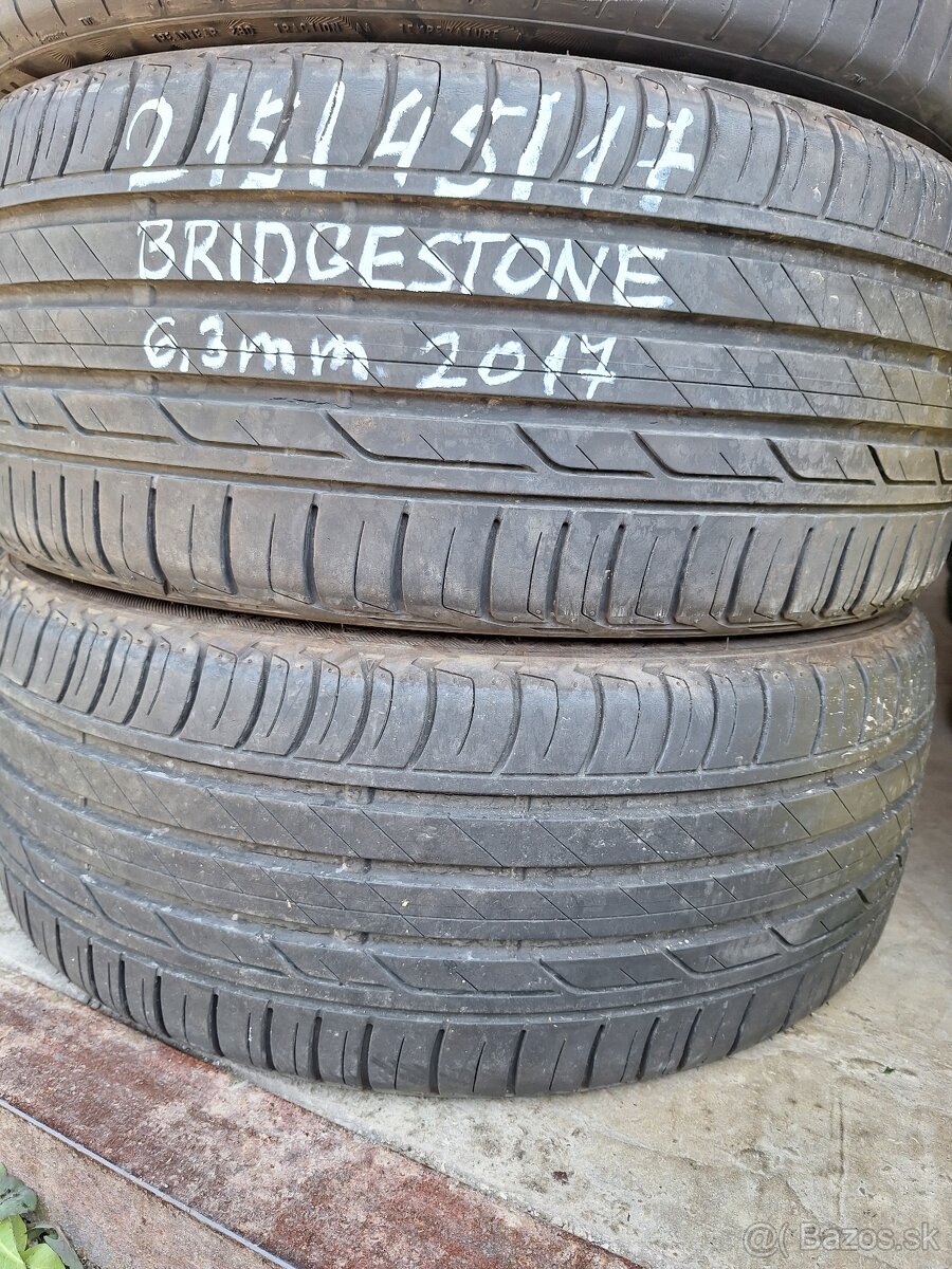 215/45/R17 Letné 2ks